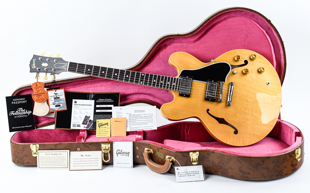 Gibson Custom 1959 ES335 Reissue VOS Vintage Natural | The